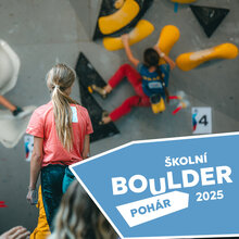 Finálový den Školního boulder poháru ukončila předčasně bouřka
