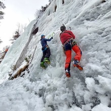 Seminář pro veřejnost - lezení ledů v Labáku